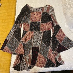 Boho Pattern Floy Dress
